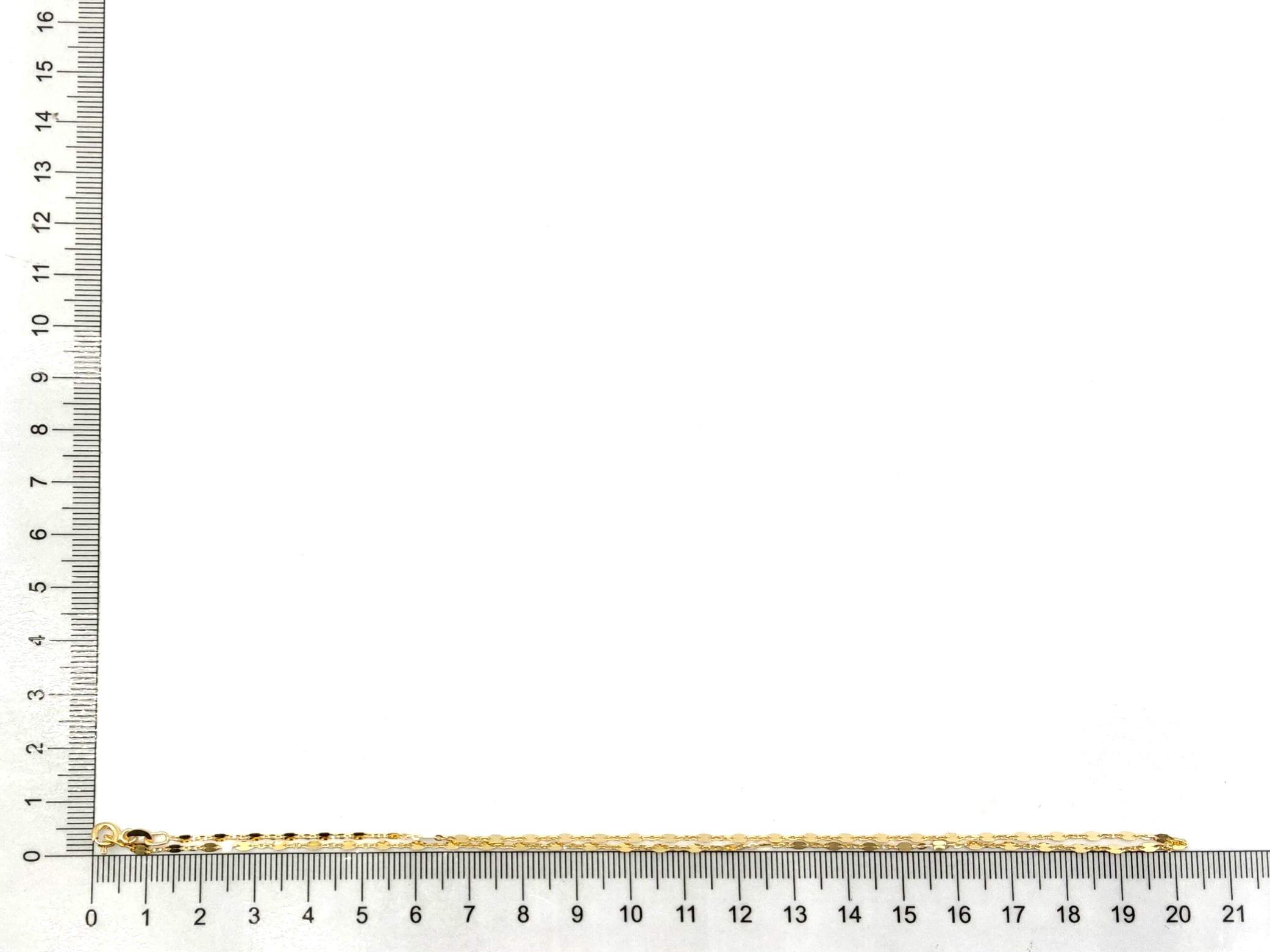 Cadena Oro 18k 20cm - Imagen 5