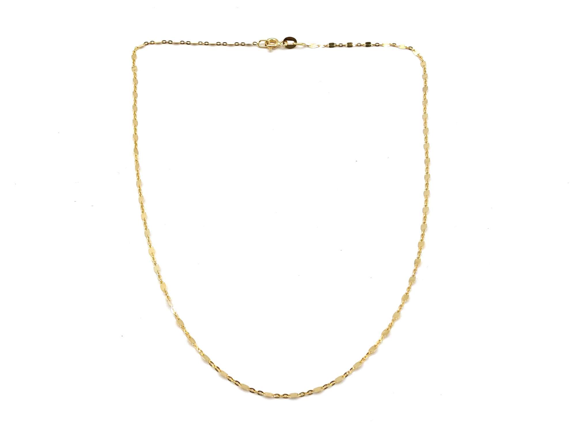 Cadena Oro 18k 20cm - Imagen 2
