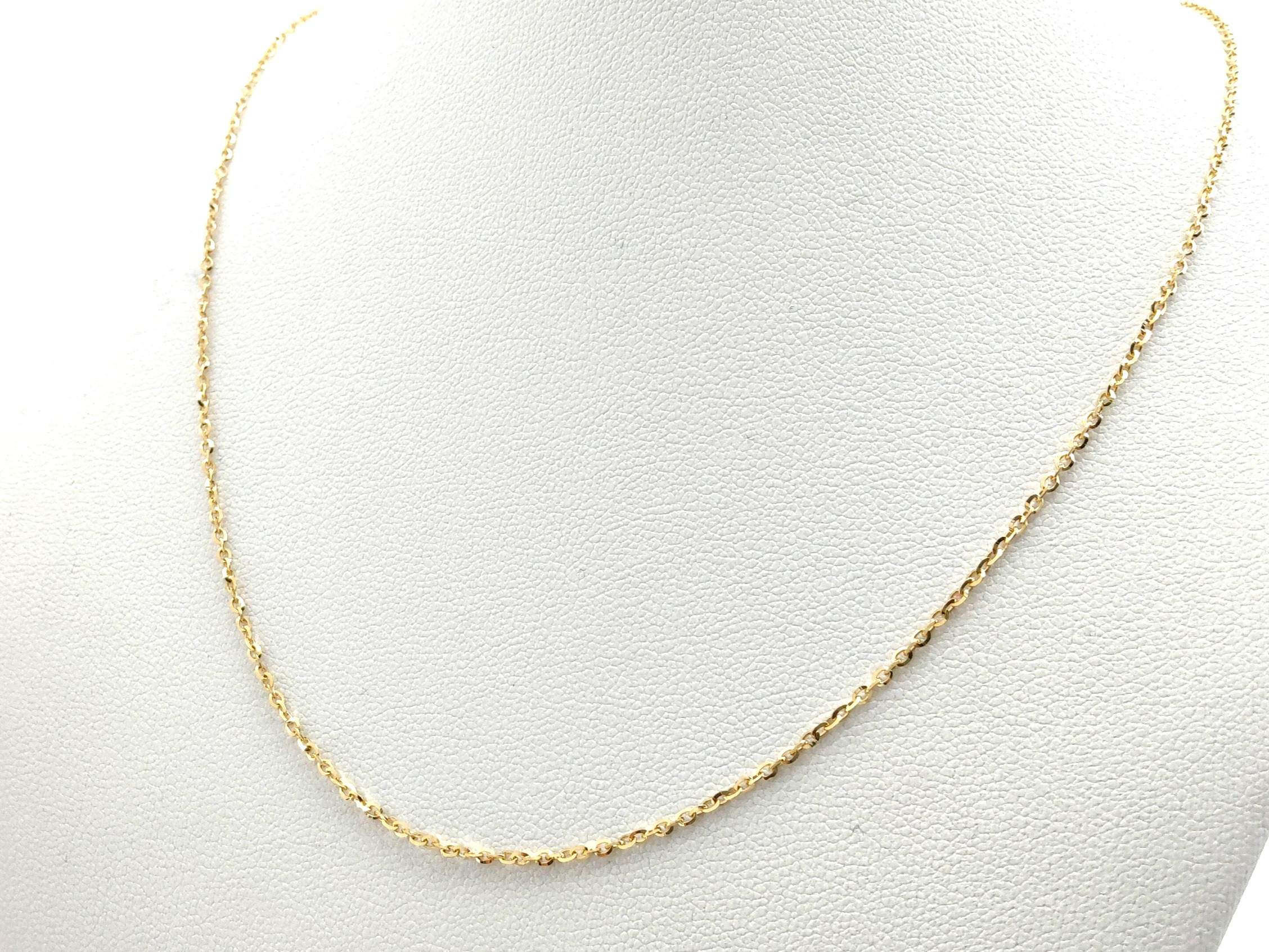 Cadena Oro 18k 22cm
