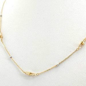 Cadena Oro 18k 22cm