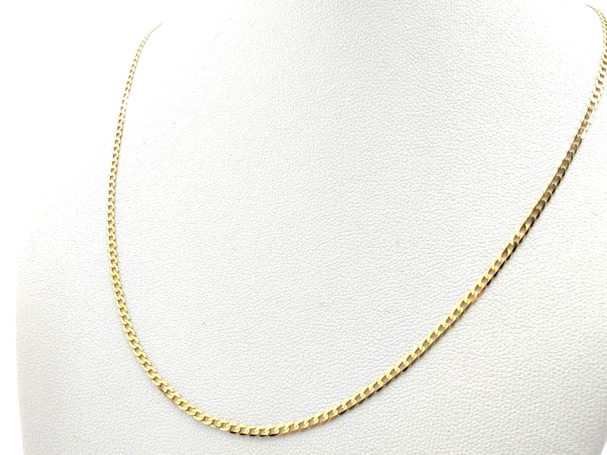 Cadena Oro 18k 22cm