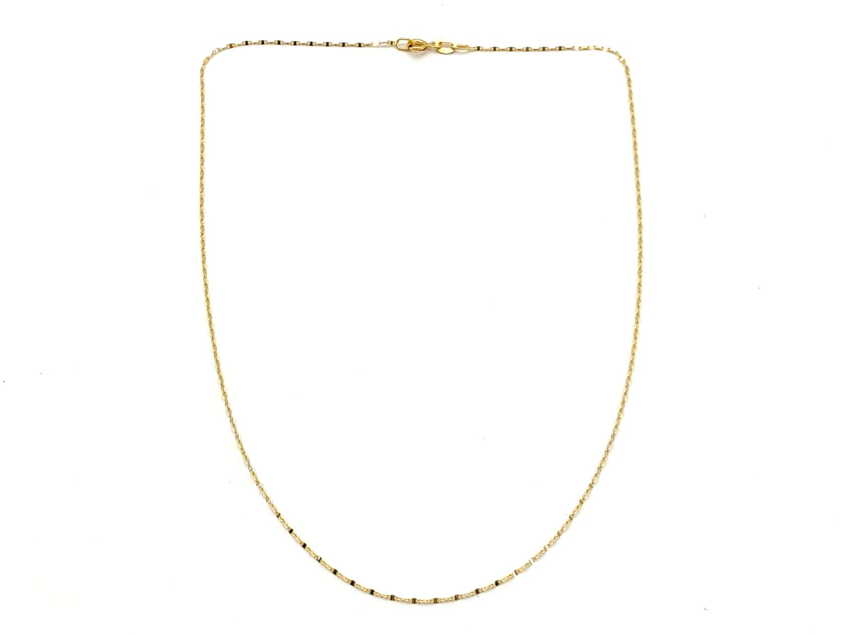 Cadena Oro 18k 20cm - Imagen 2