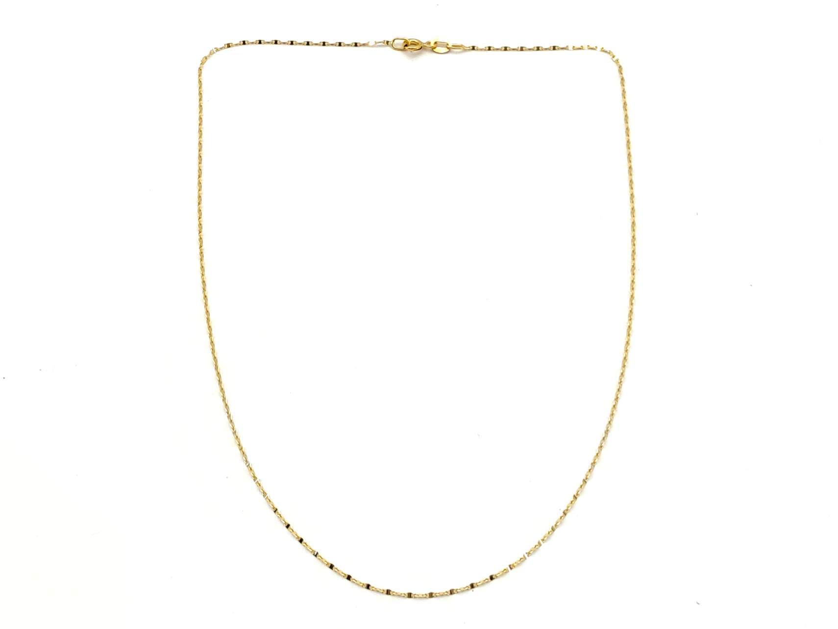 Cadena Oro 18k 20cm - Imagen 2