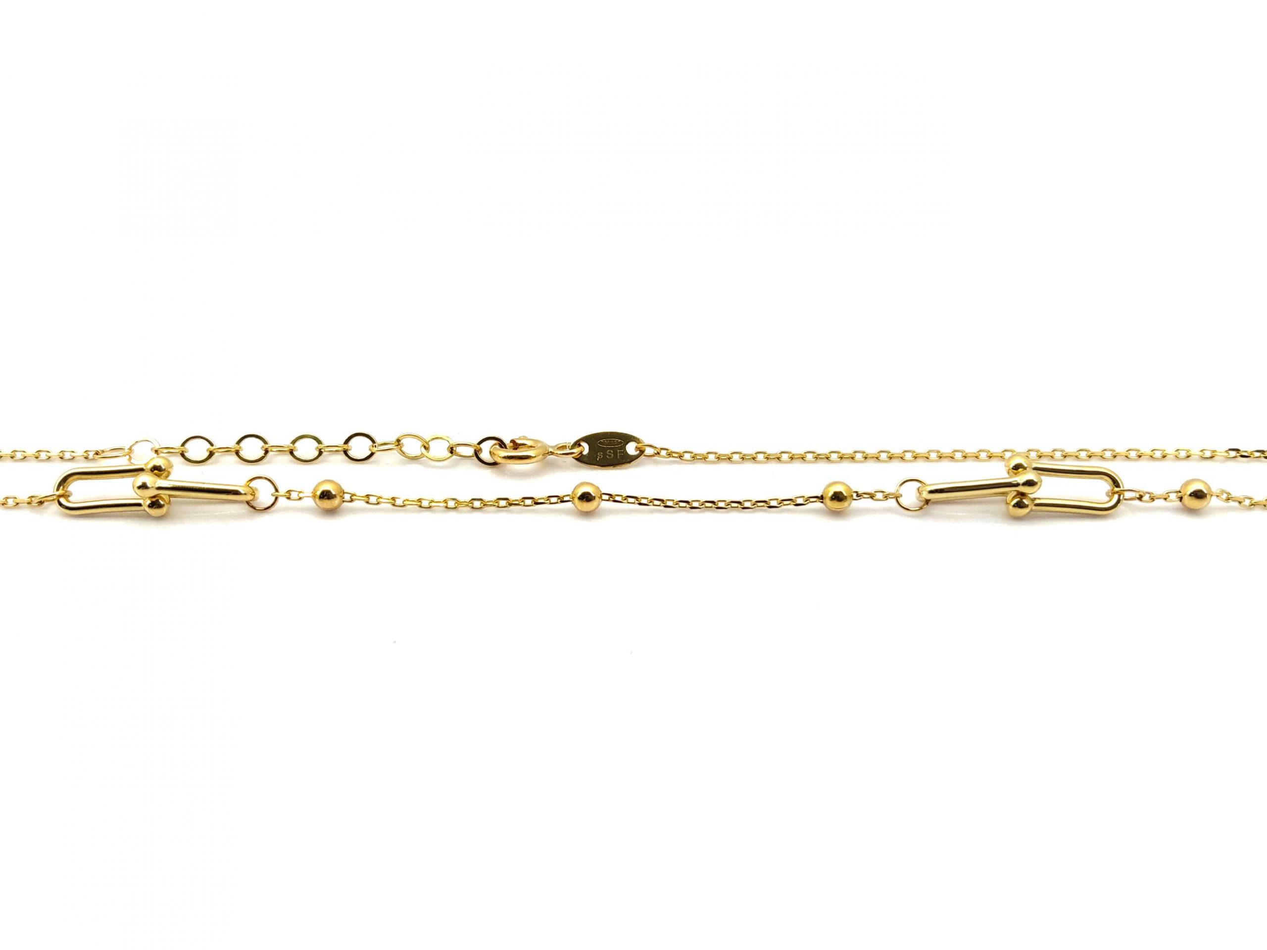 Gargantilla Oro 18k 21cm - Imagen 3
