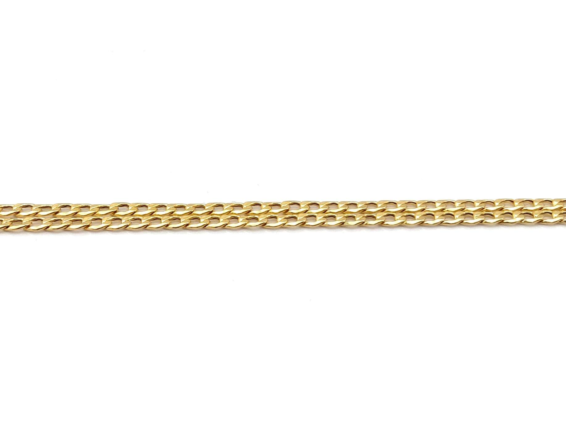 Cadena Oro 18k 30cm - Imagen 4