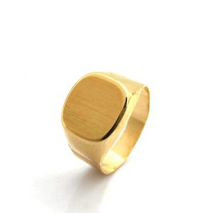 Sello Oro 18k Con Circonita