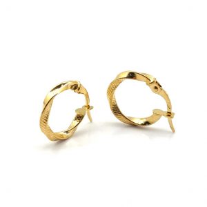 Argollas Oro 18k