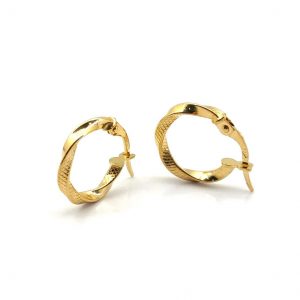 Argollas Oro 18k