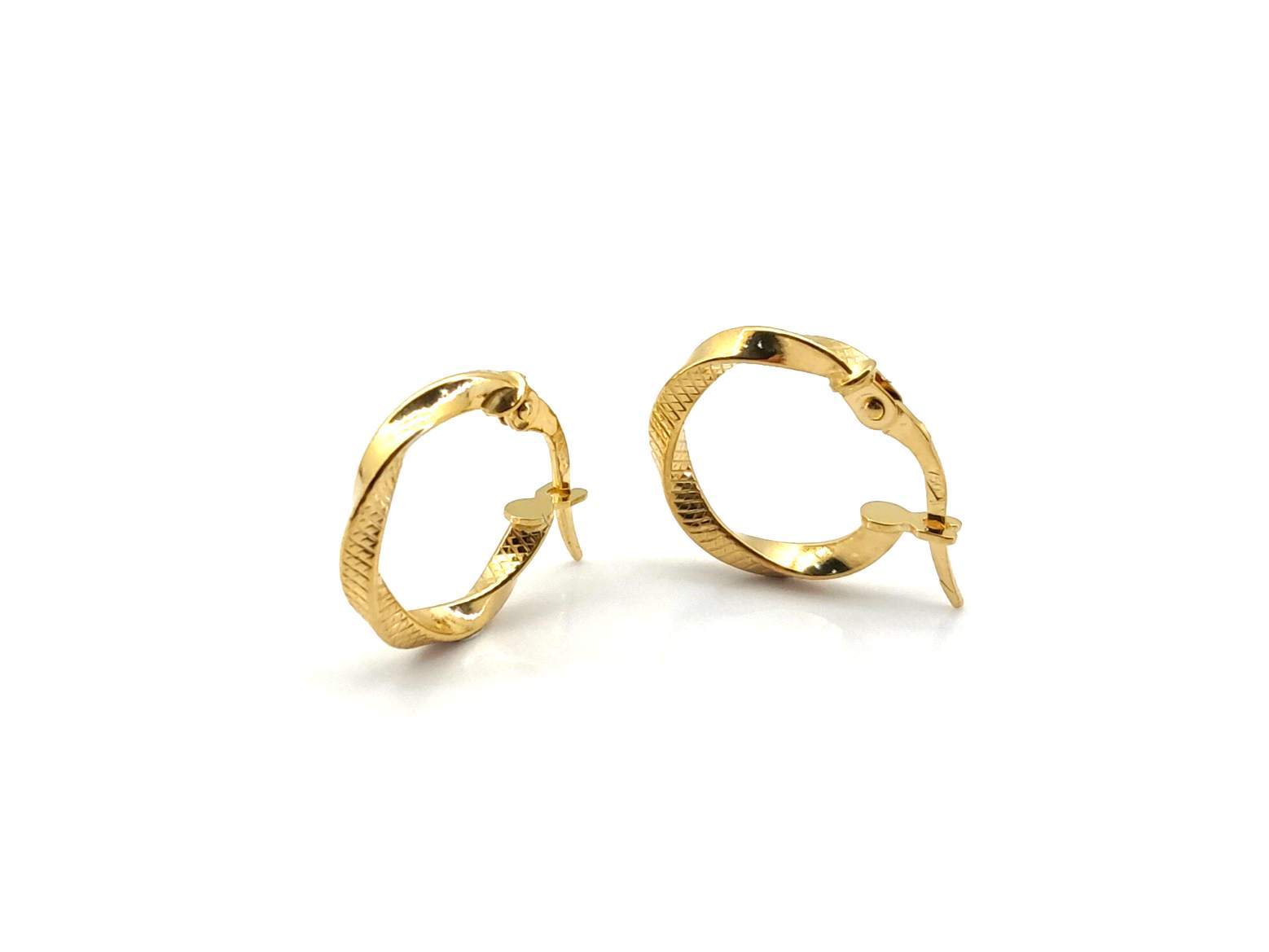 Argollas Oro 18k