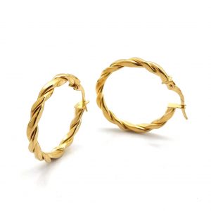 Argollas Oro 18k