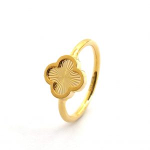 Sortija Oro 18k Con Circonita