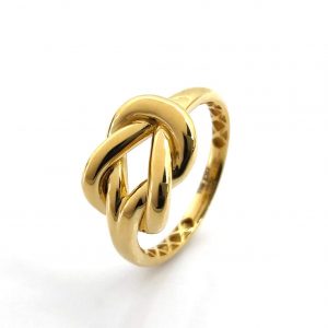 Sortija Oro 18k Con Circonita