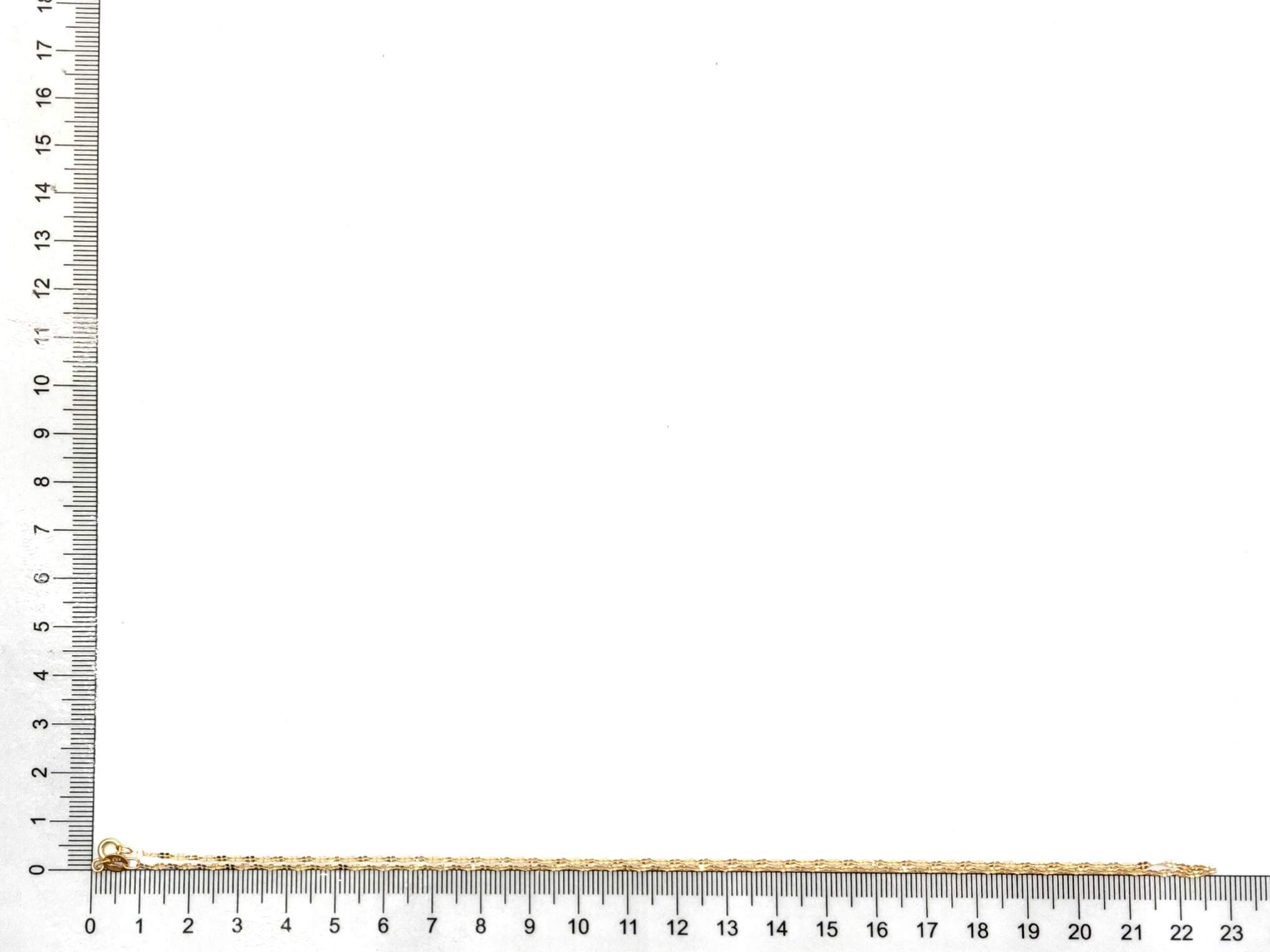 Cadena Oro 18k 22cm - Imagen 5