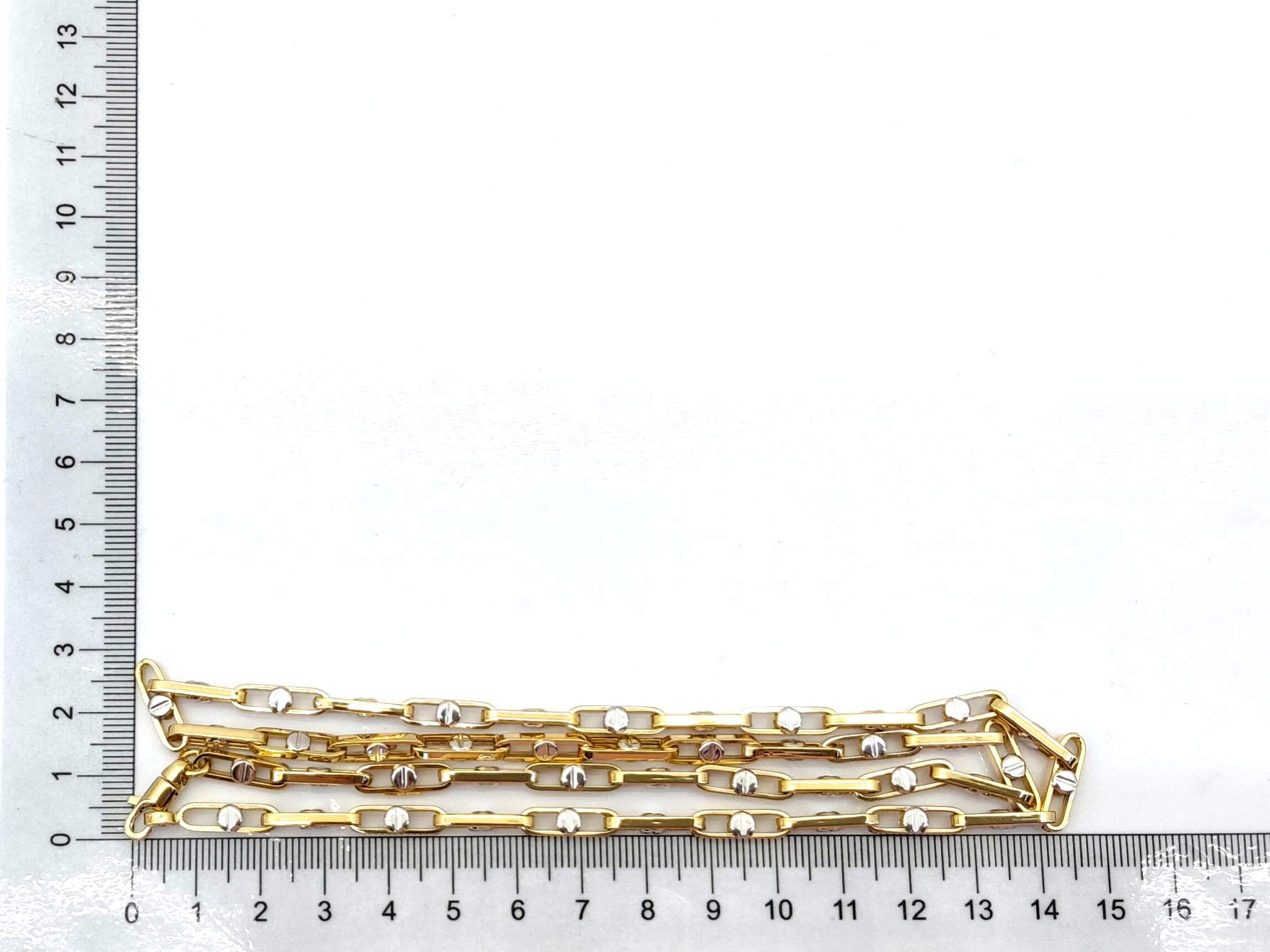 Cadena Oro 18k 30cm - Imagen 5