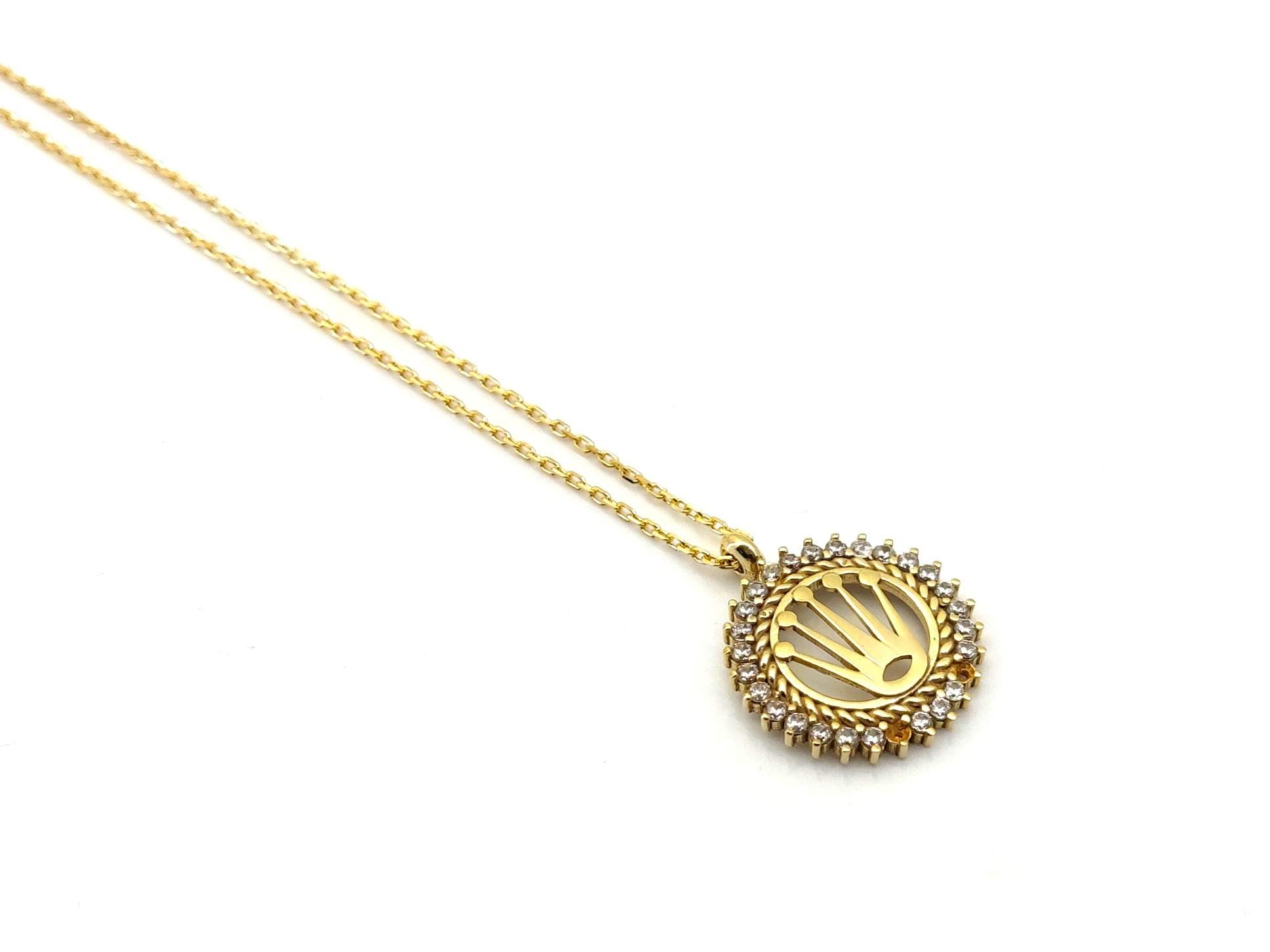 Cadena Oro 18k Con Circonita 22cm - Imagen 3