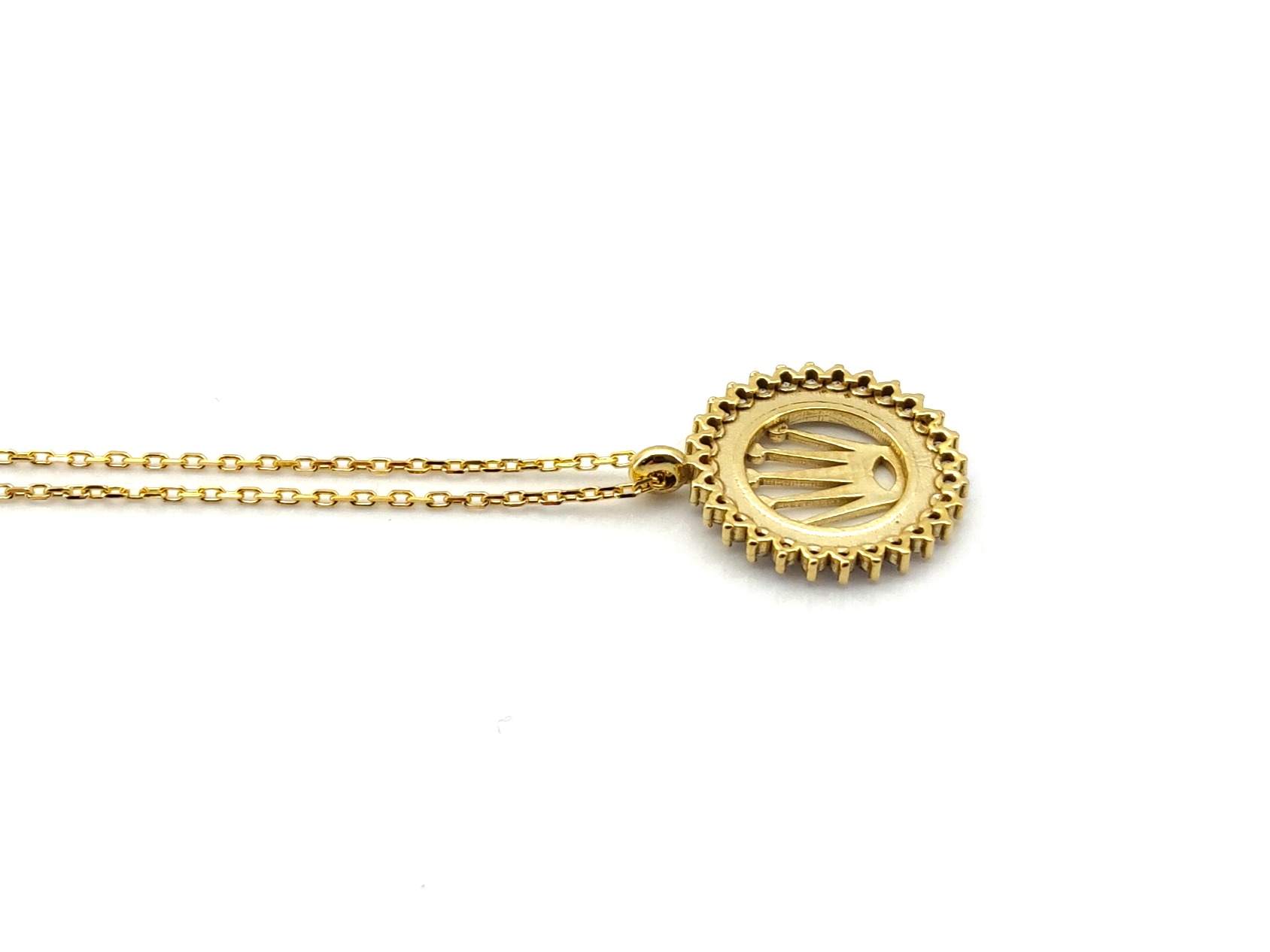 Cadena Oro 18k Con Circonita 22cm - Imagen 4