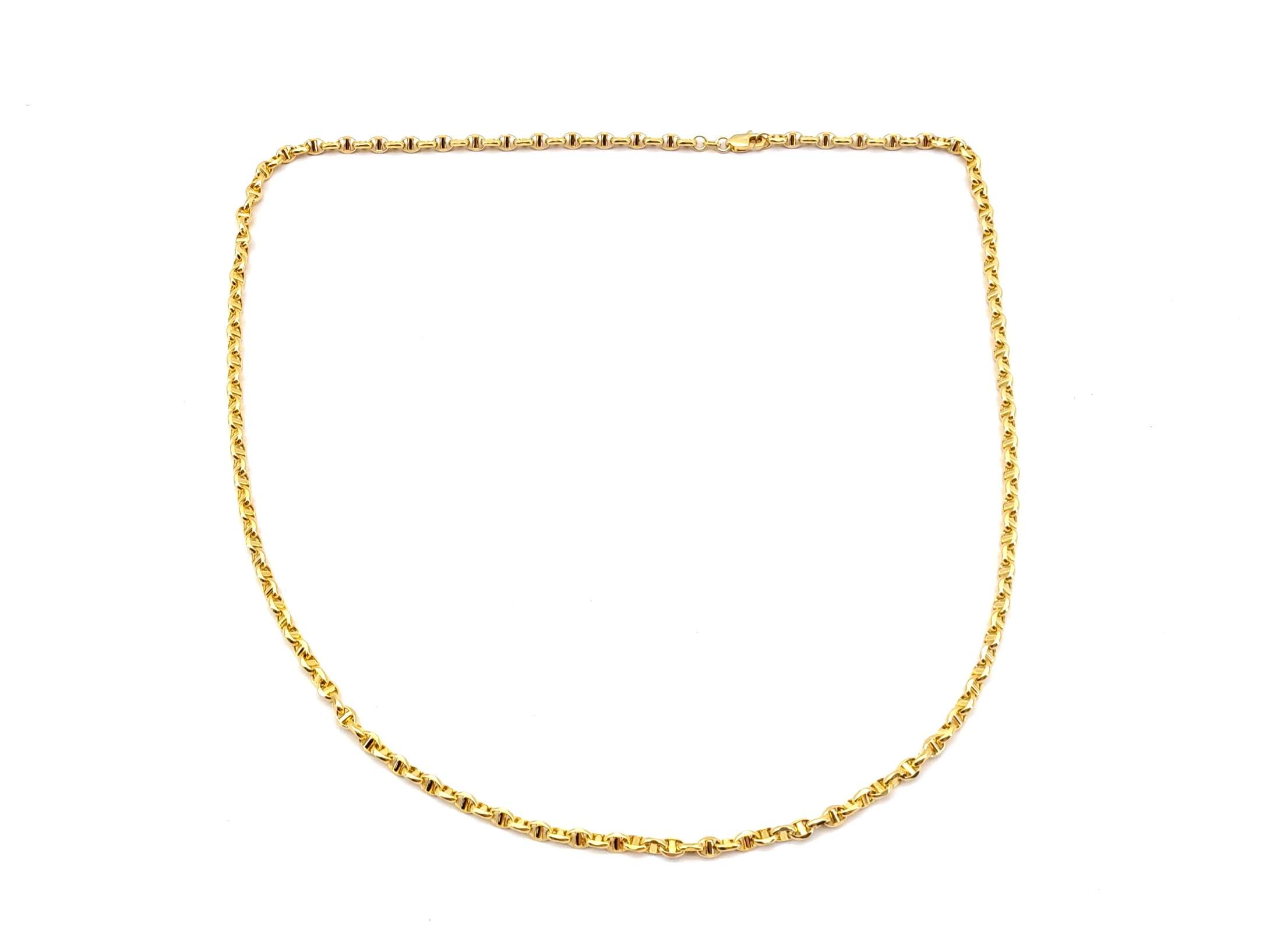 Cadena Oro 18k 30cm - Imagen 2