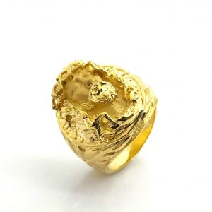 Sello Oro 18k Con Circonita