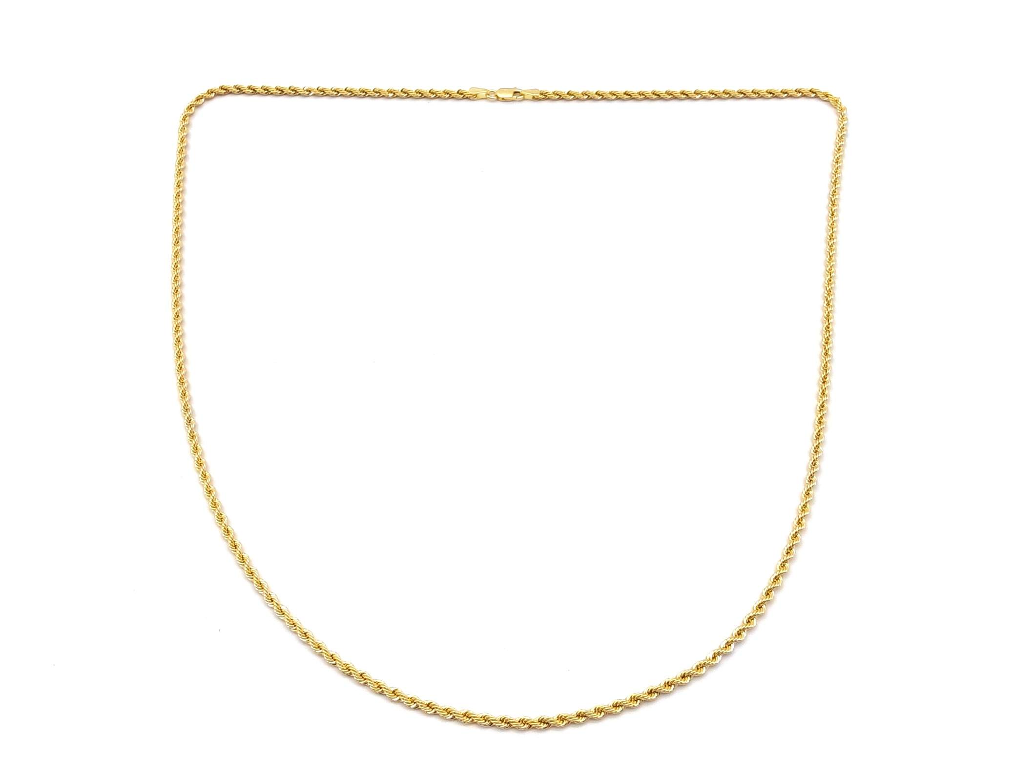 Cadena Oro 18k 30cm - Imagen 2