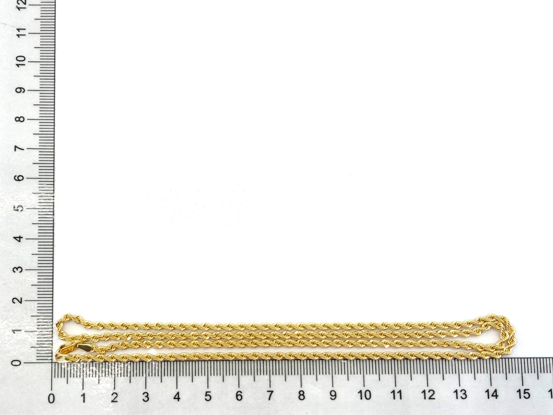 Cadena Oro 18k 30cm - Imagen 5