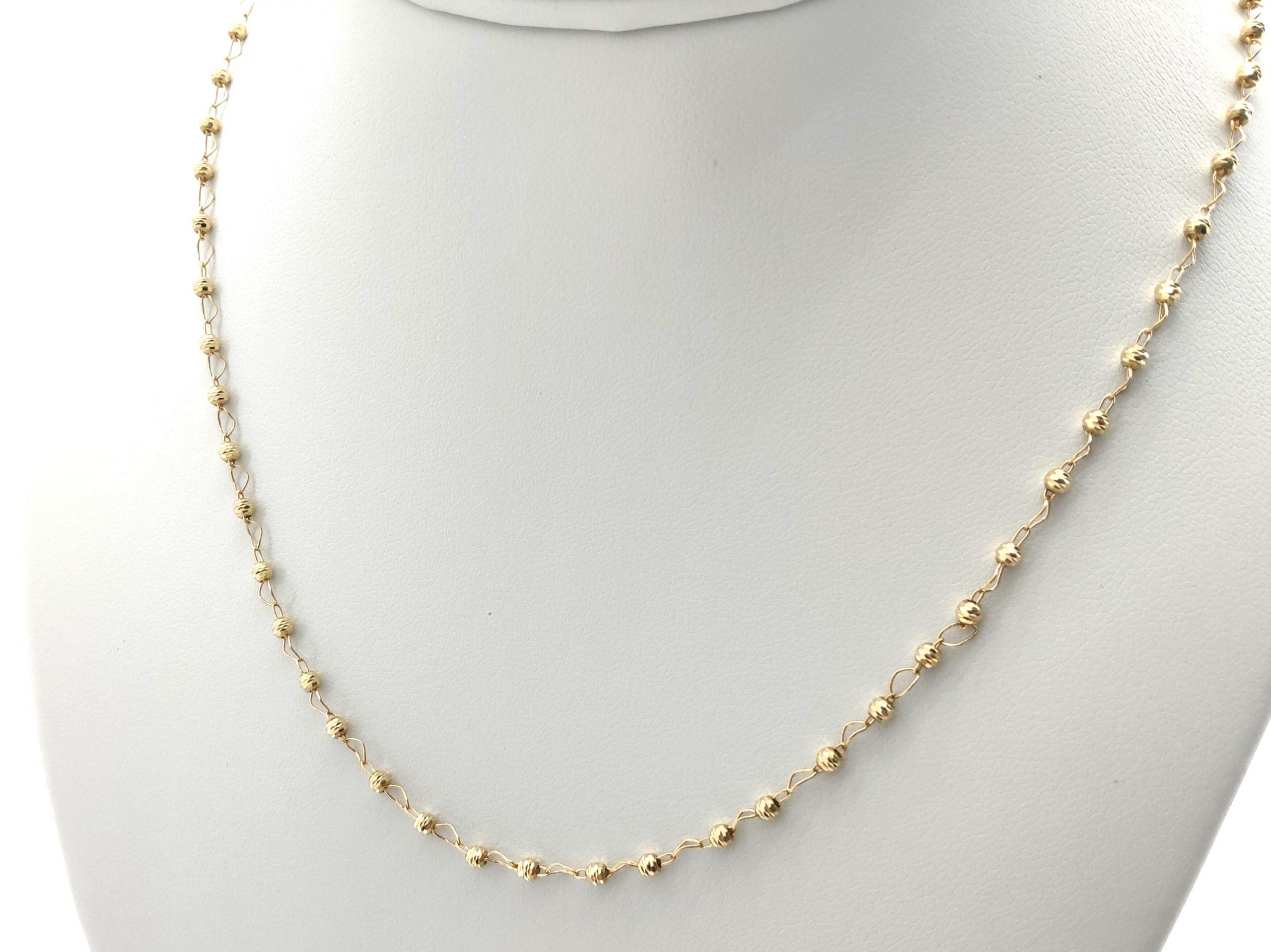 Cadena Oro 18k 22cm