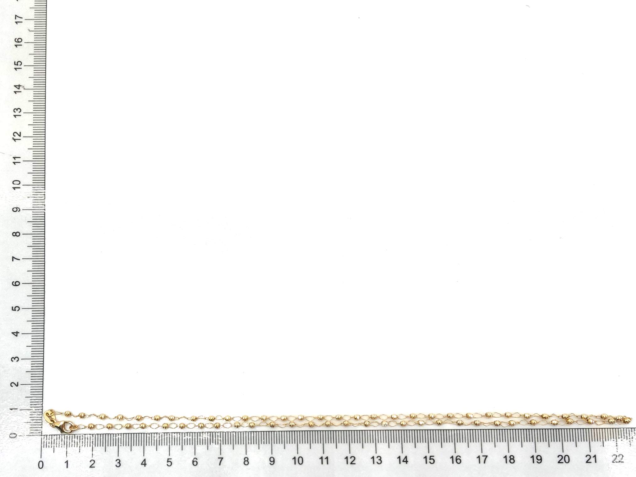 Cadena Oro 18k 22cm - Imagen 5