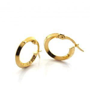 Argollas Oro 18k
