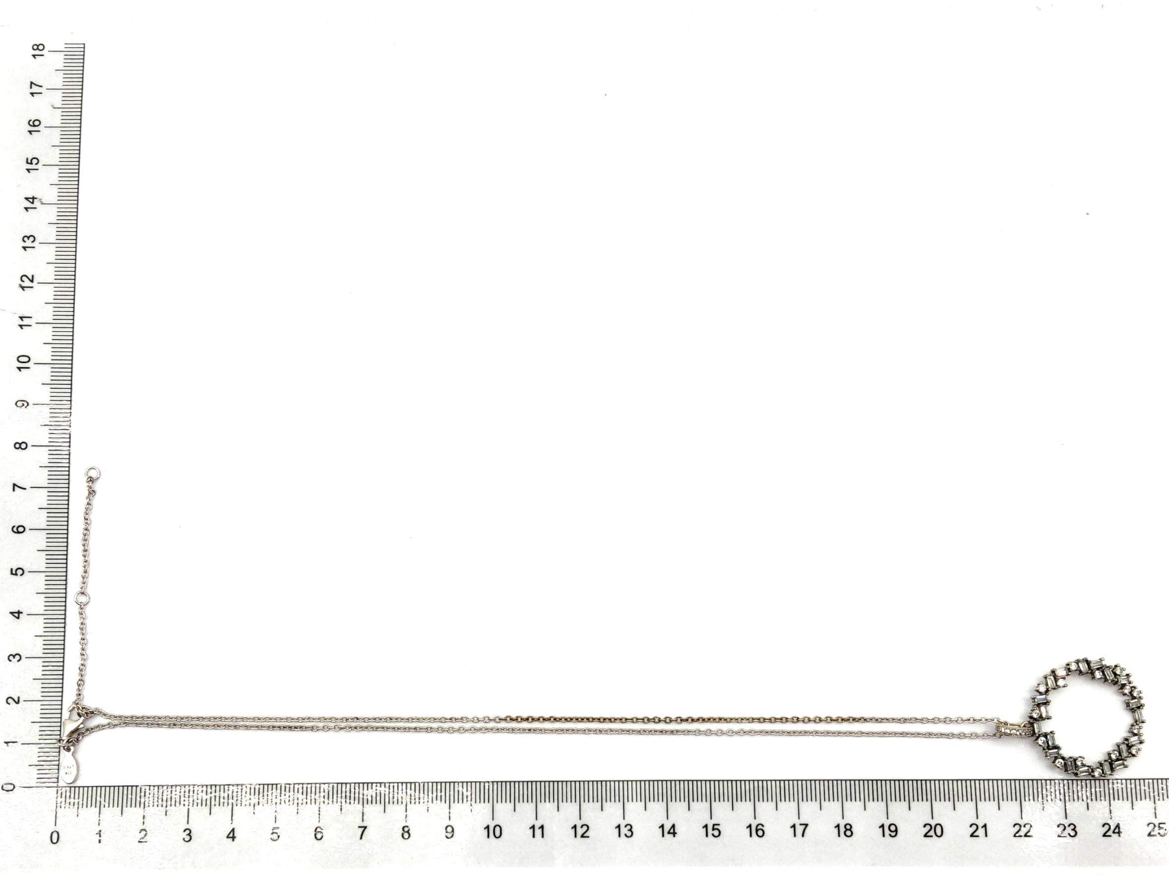 Gargantilla Plata 925mm Con Circonita 22cm - Imagen 5