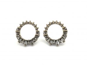 Pendientes Plata 925mm Con Circonita