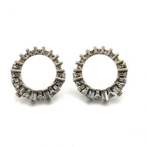 Pendientes Plata 925mm Con Circonita