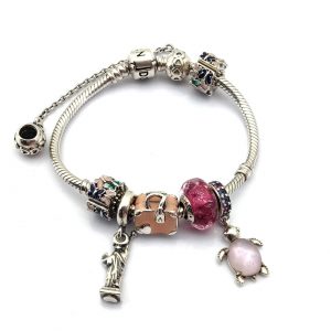 Pulsera Plata 925mm Con Circonita