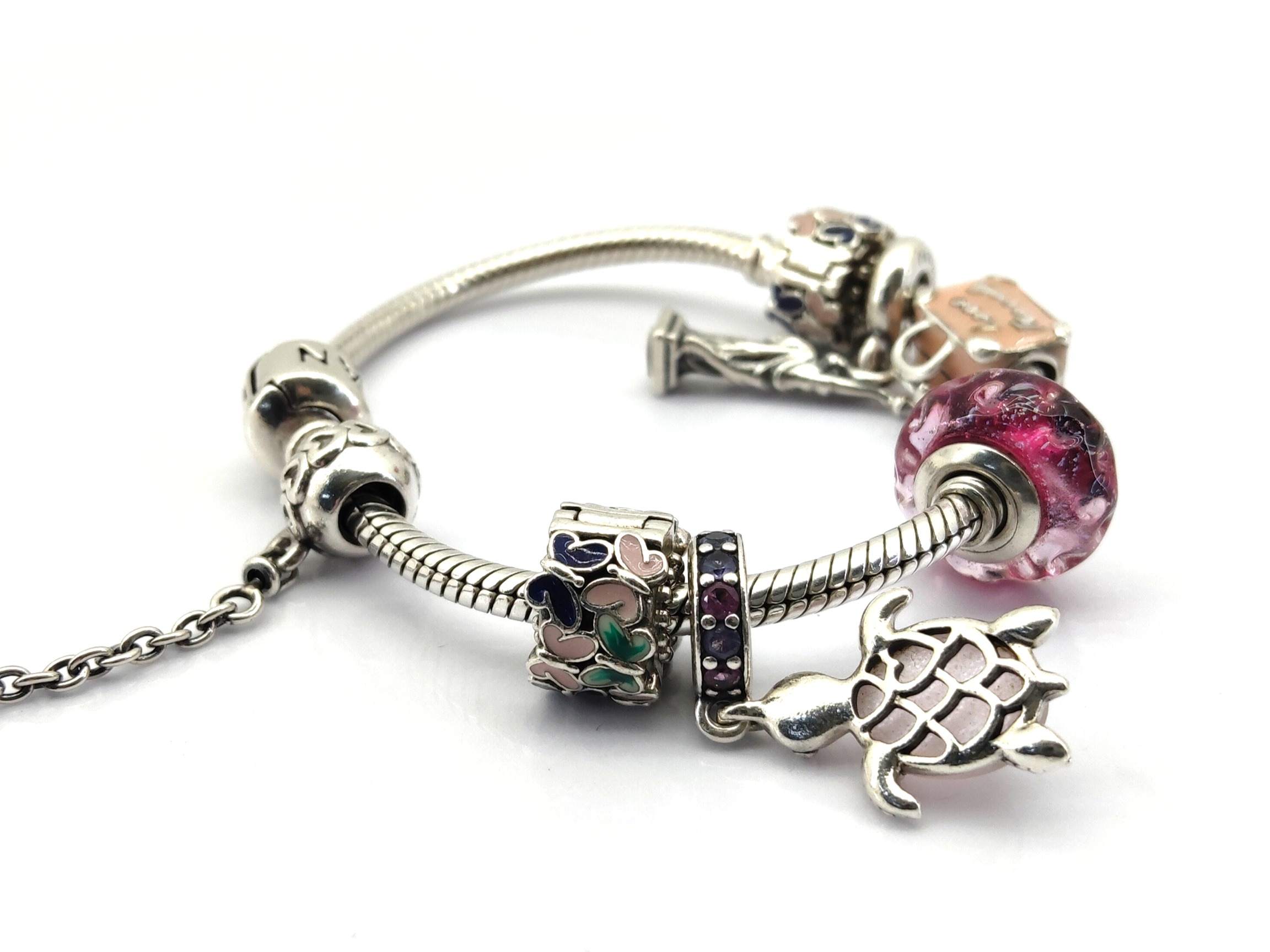 Pulsera Plata 925mm Con Circonita - Imagen 3