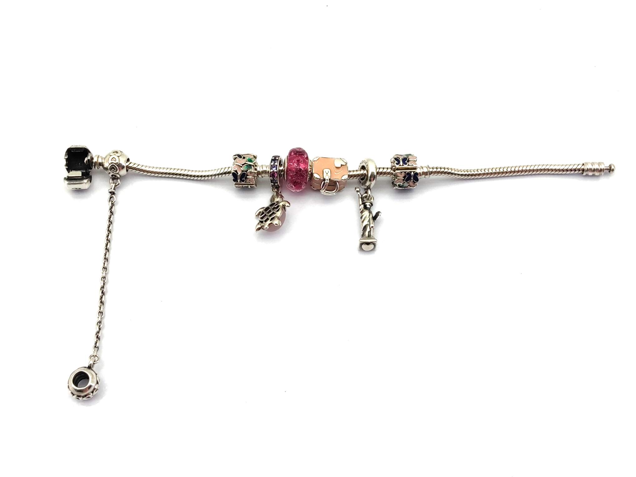 Pulsera Plata 925mm Con Circonita - Imagen 4