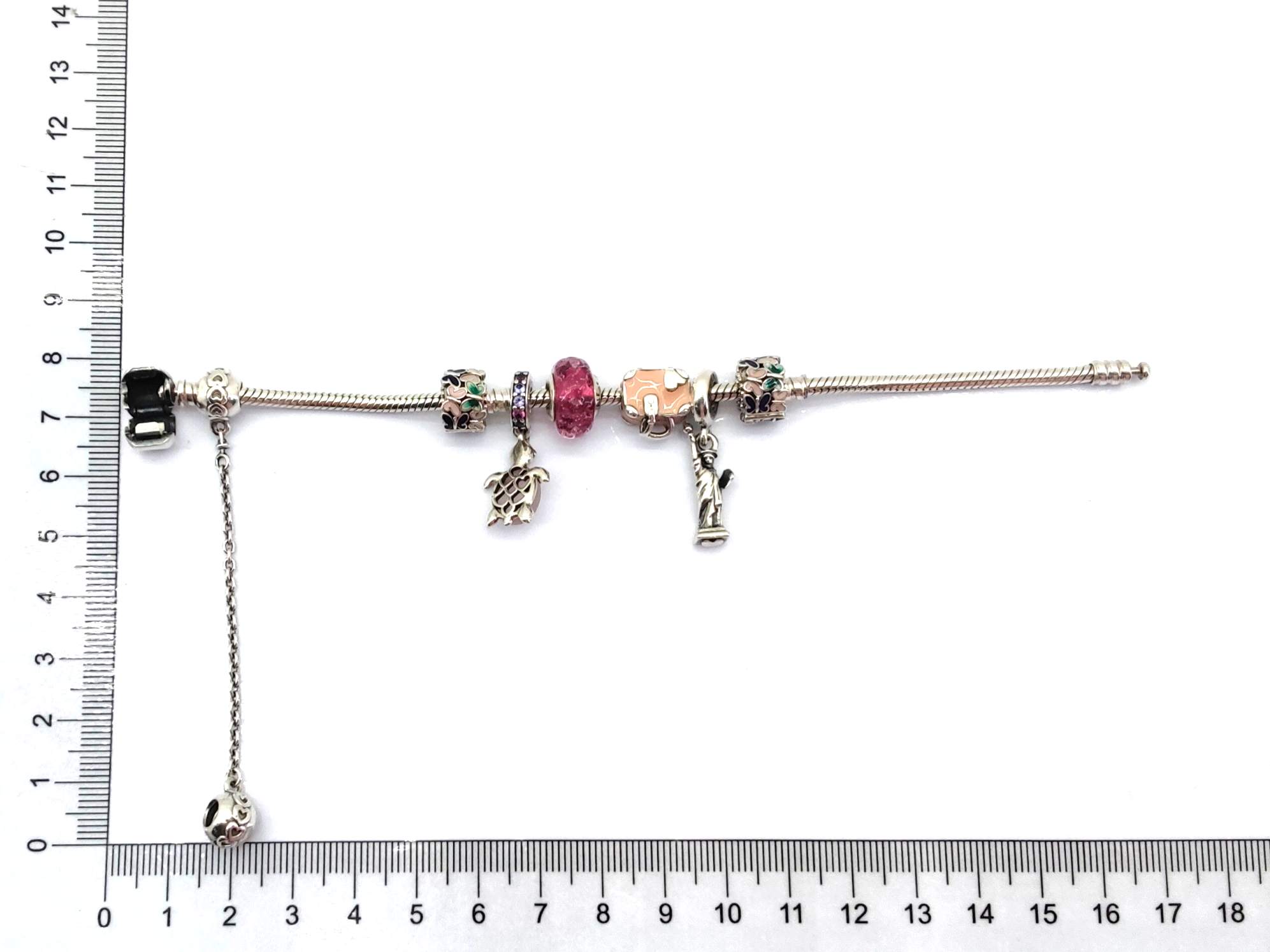 Pulsera Plata 925mm Con Circonita - Imagen 5