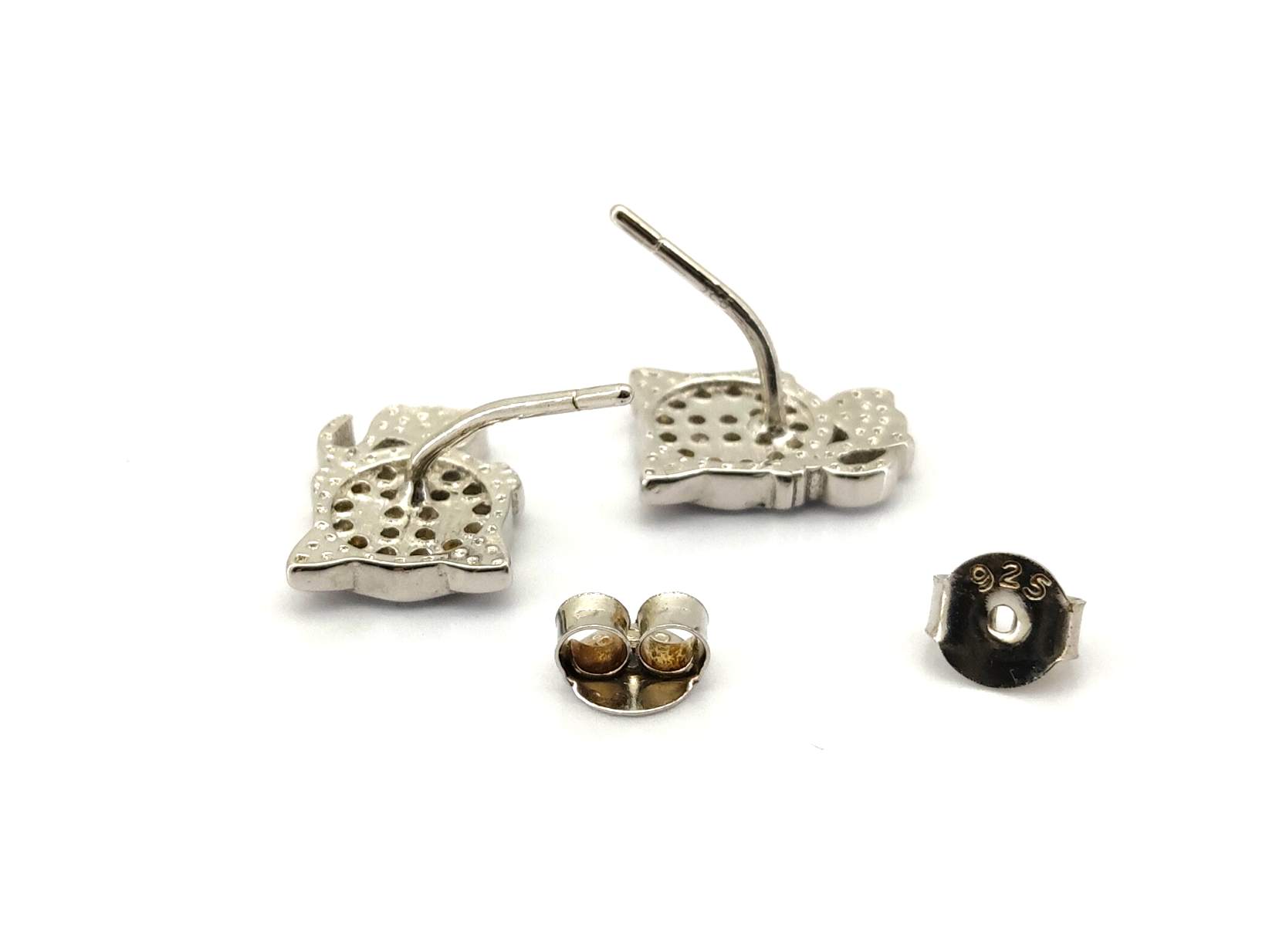 Pendientes Plata 925mm Con Circonita - Imagen 3