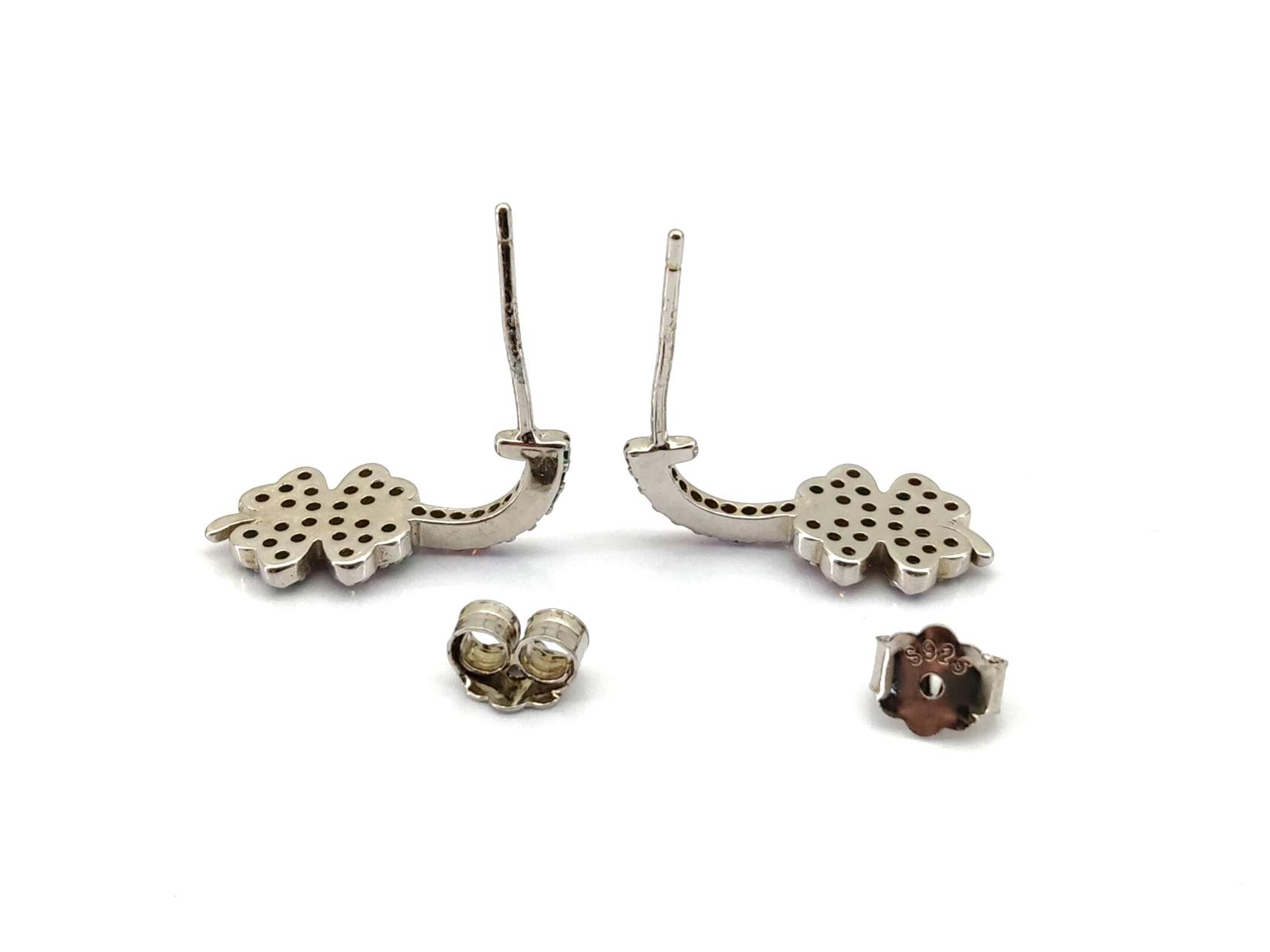 Pendientes Plata 925mm Con Circonita - Imagen 3