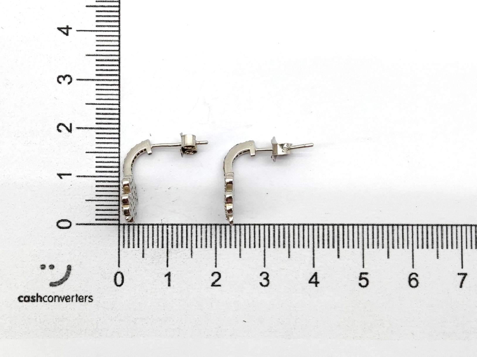 Pendientes Plata 925mm Con Circonita - Imagen 4