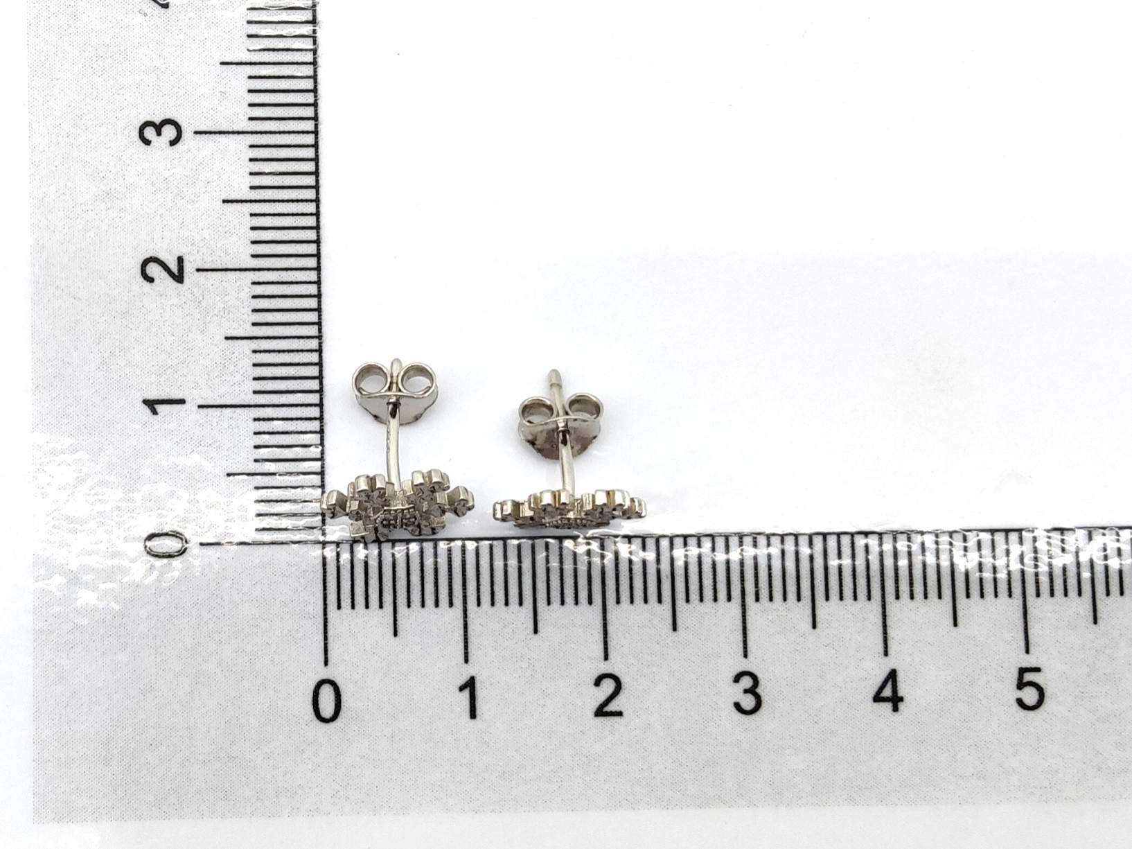 Pendientes Plata 925mm Con Circonita - Imagen 4