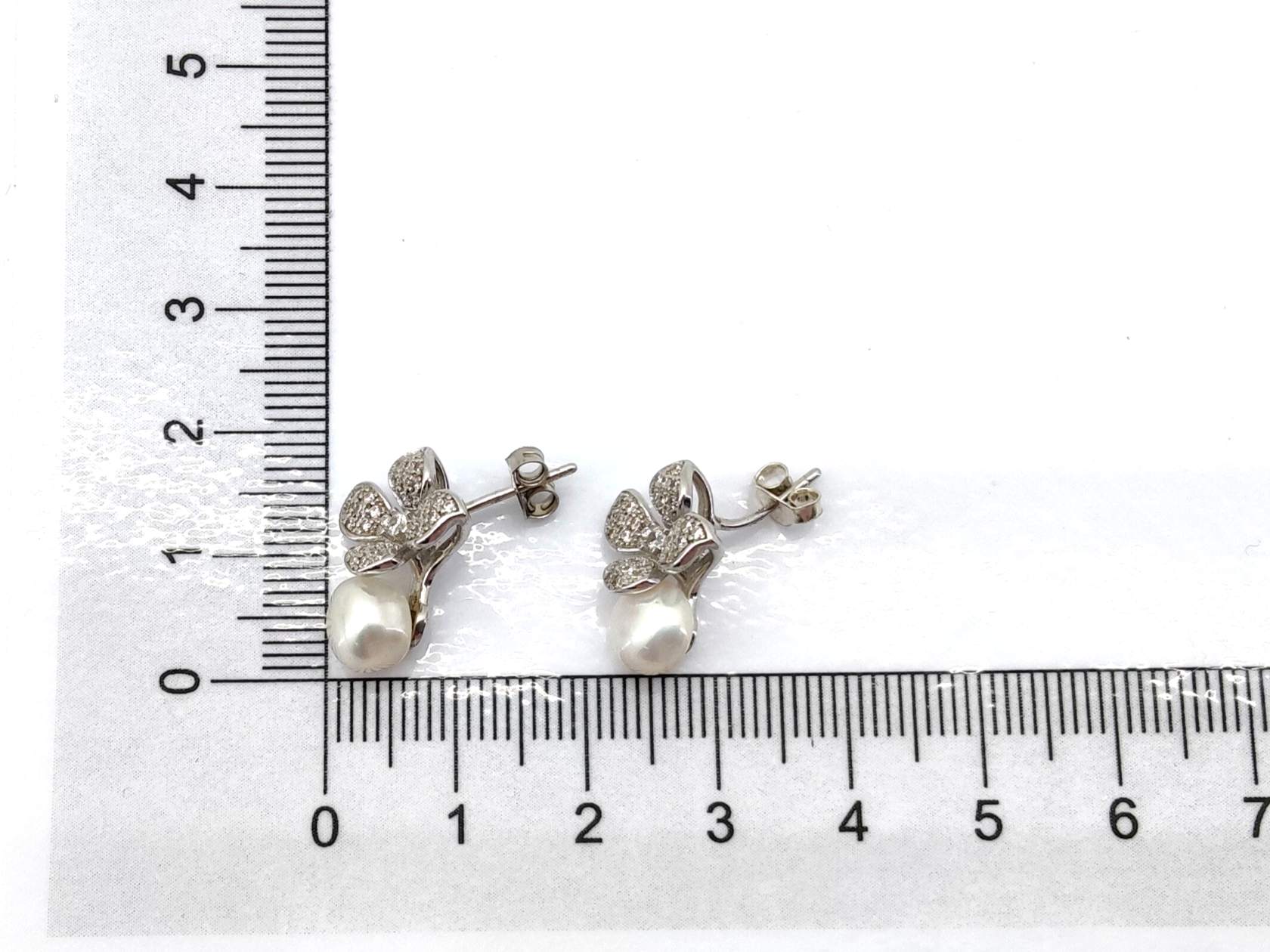 Pendientes Plata 925mm Con Circonita - Imagen 4