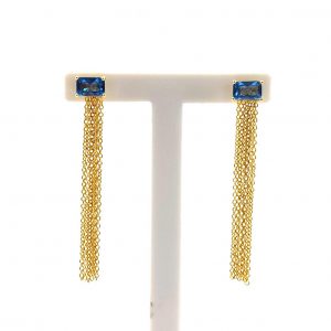 Pendientes Plata 925mm Con Circonita