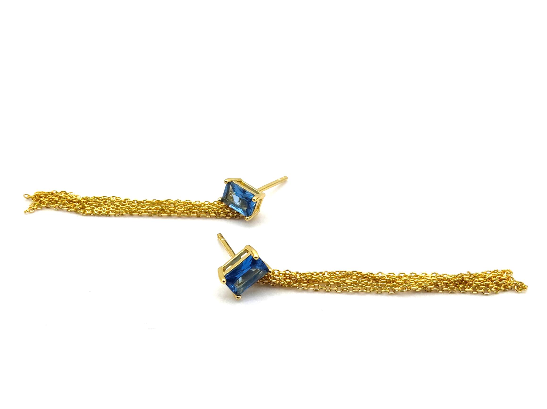 Pendientes Plata 925mm Con Circonita - Imagen 2