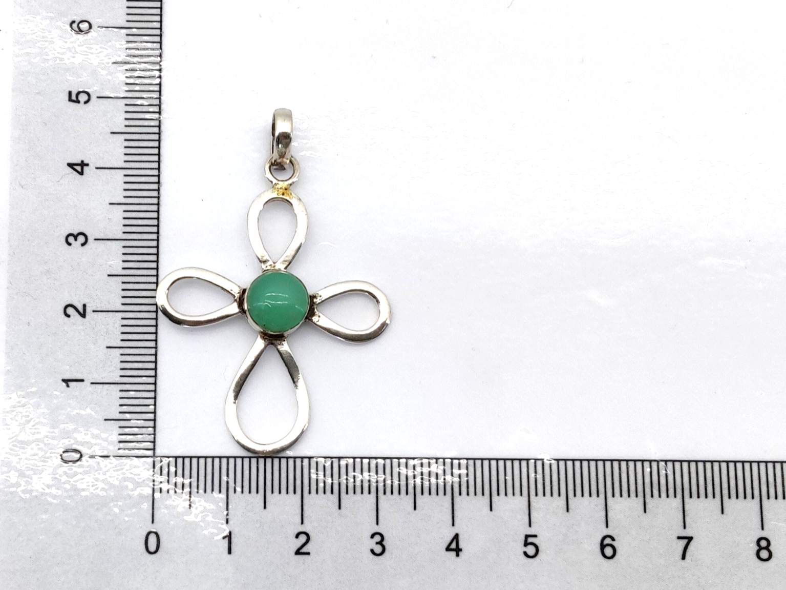 Colgante Plata 925mm Con Circonita - Imagen 5