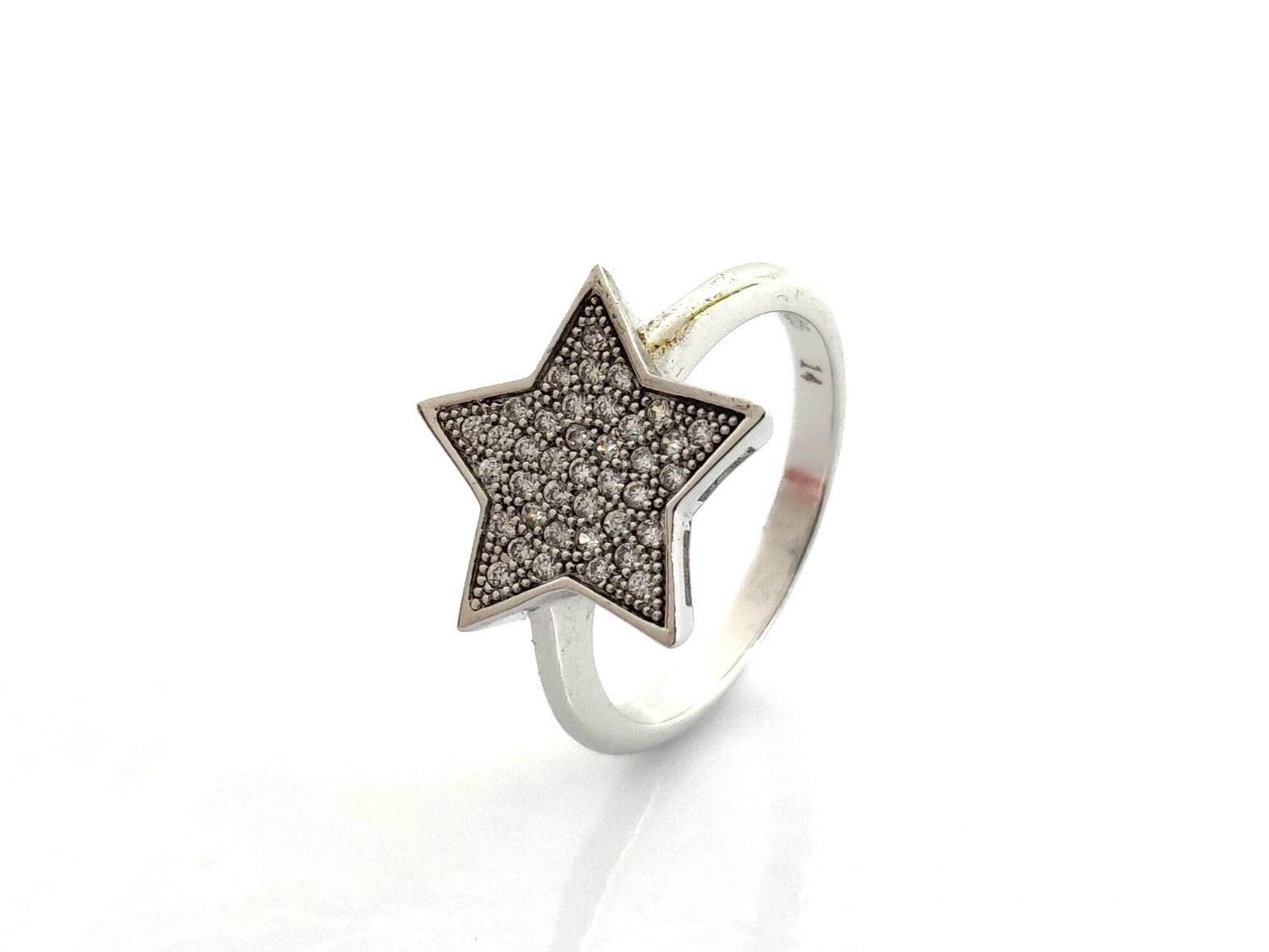 Anillo Plata 925mm Con Circonita