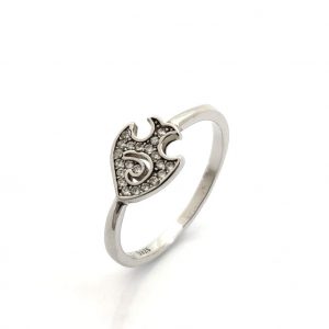 Anillo Plata 925mm Con Circonita