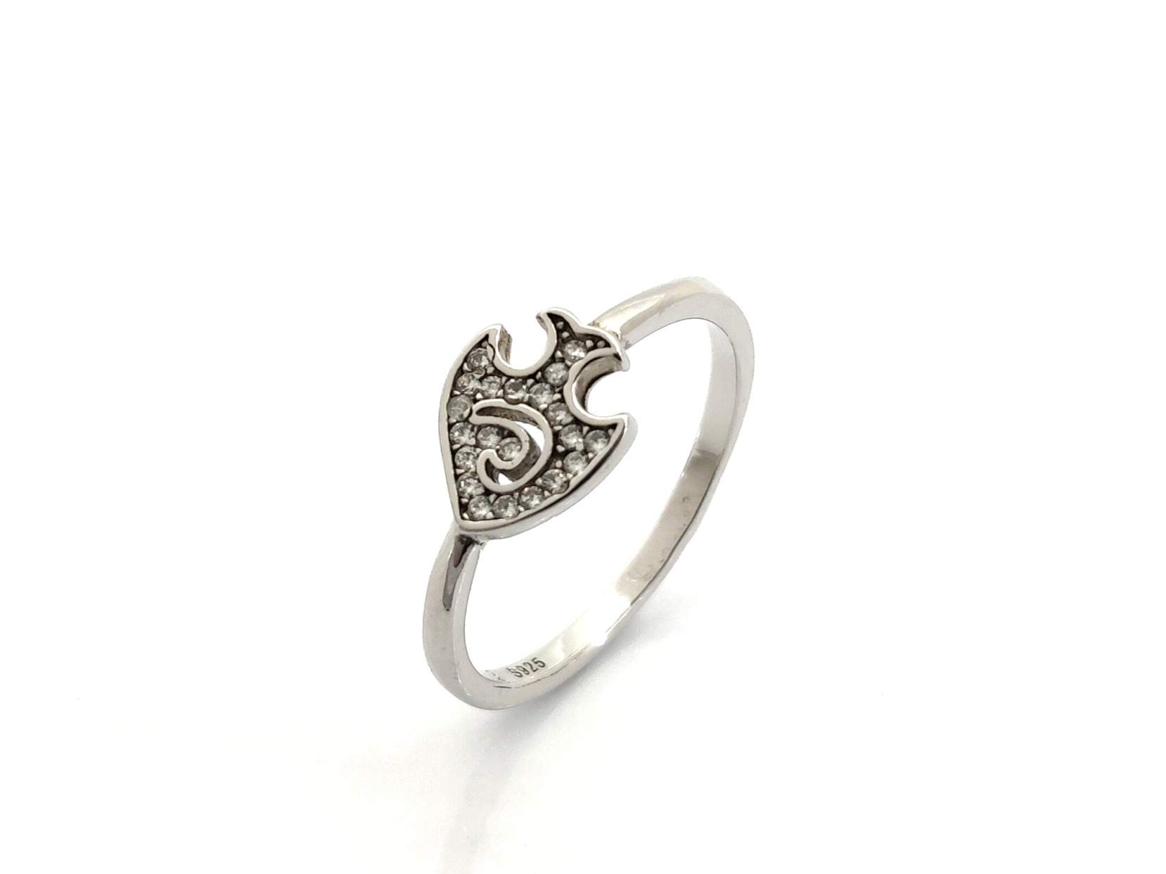 Anillo Plata 925mm Con Circonita