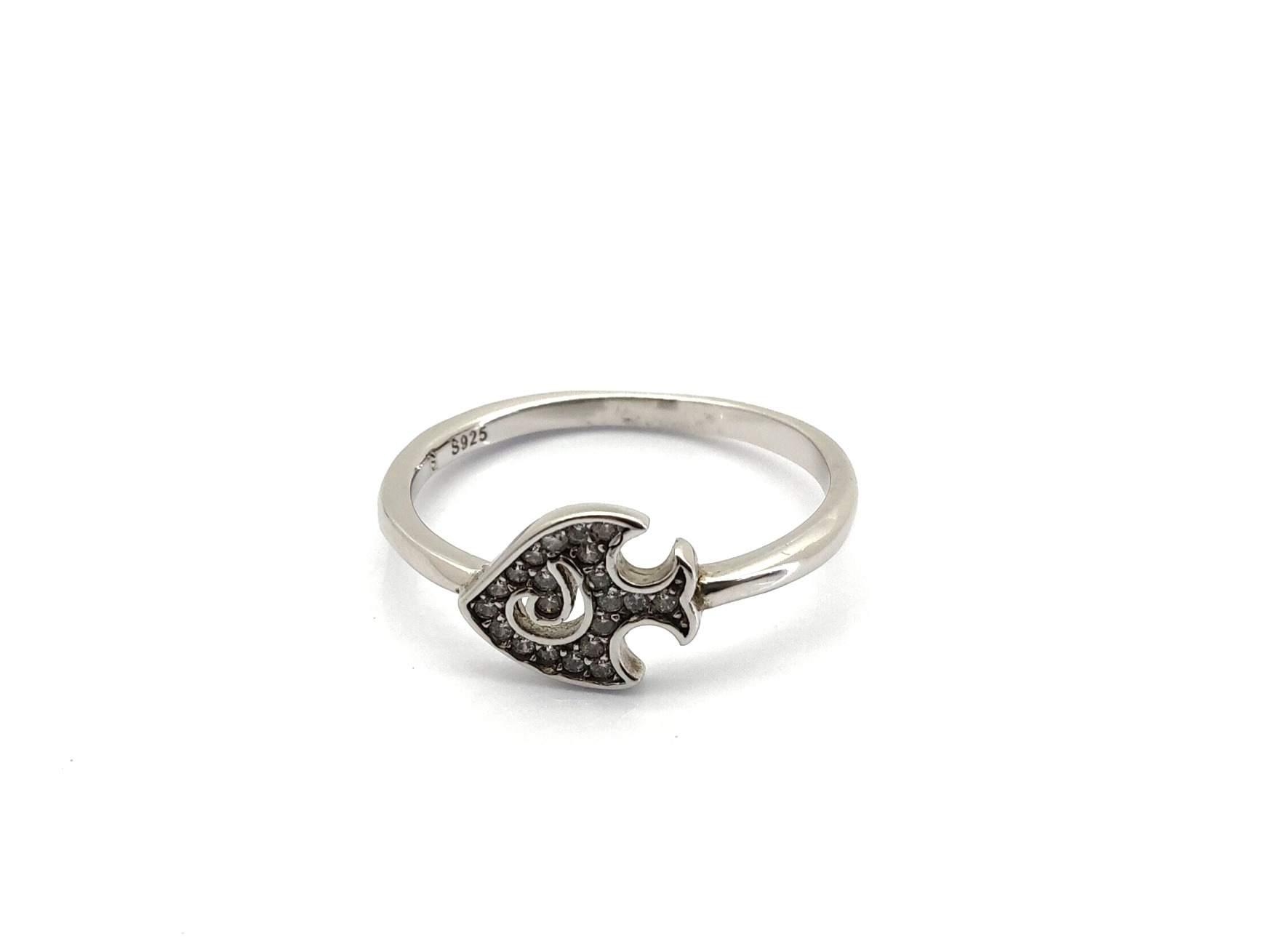 Anillo Plata 925mm Con Circonita - Imagen 2