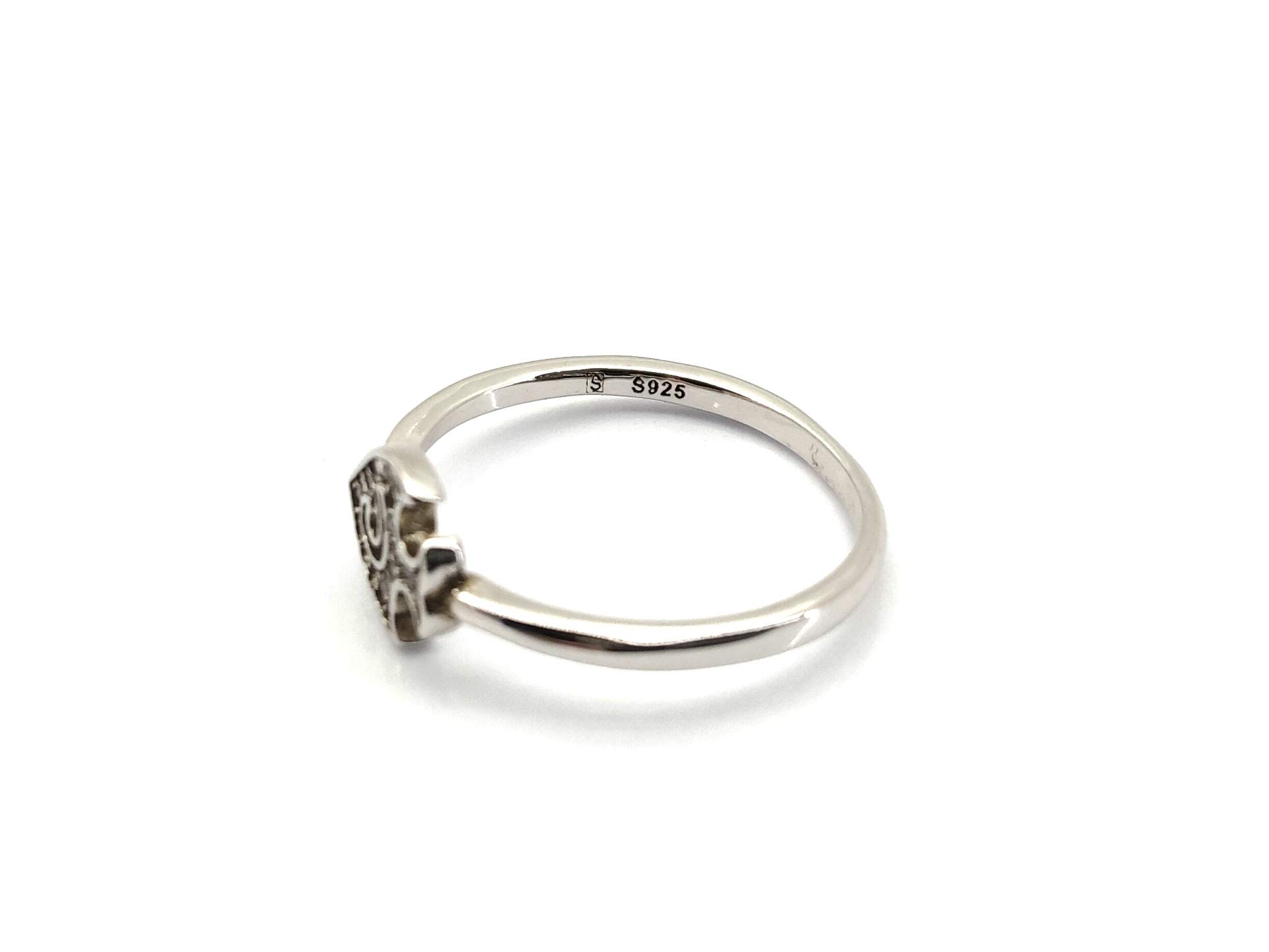 Anillo Plata 925mm Con Circonita - Imagen 3