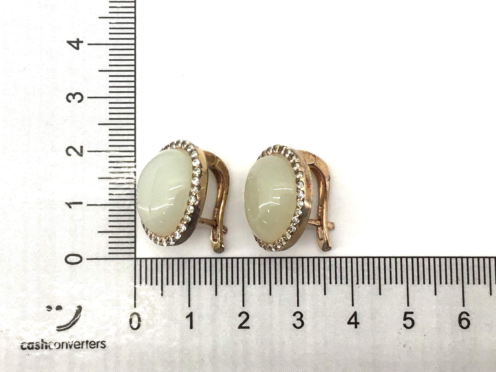 Pendientes Plata 925mm Con Circonita - Imagen 4