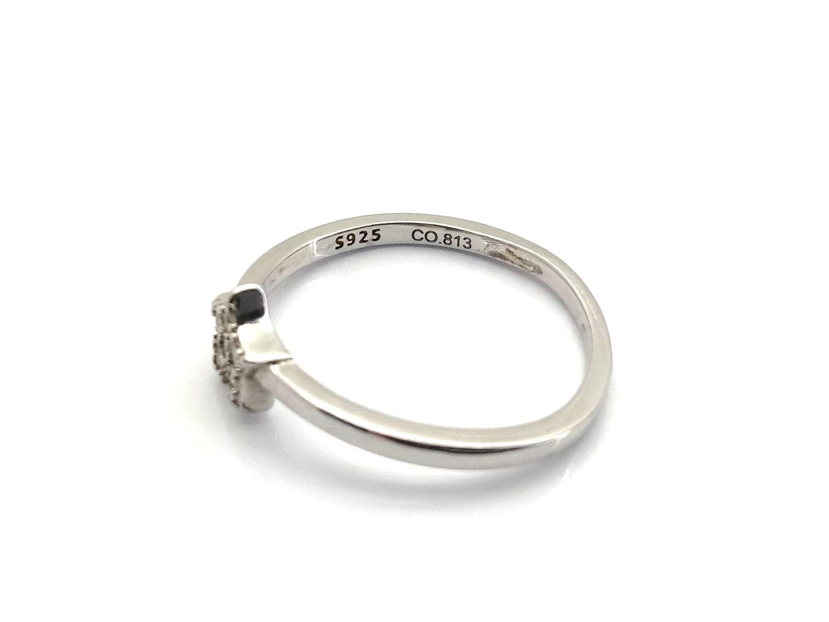 Anillo Plata 925mm Con Circonita - Imagen 3