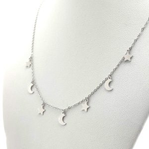 Gargantilla Plata 925mm Con Circonita 22cm